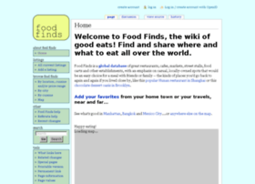 Foodfinds.referata.com