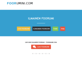 foorumini.com