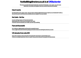 Footballblogdirectory.co.uk