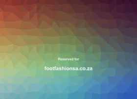 Footfashionsa.co.za