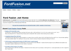 fordfusion.net