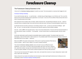 foreclosurecleanupinfo.com