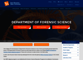 Forensics.shsu.edu