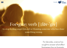 Forgiveness.templeton.org