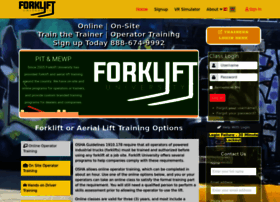 Forkliftuniversity.com