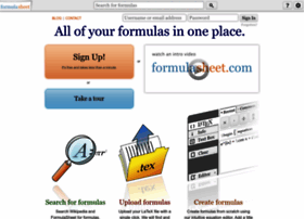 Formulasheet.com