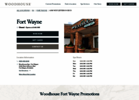 Fortwayne.woodhousespas.com
