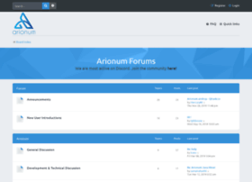 Forum.arionum.com
