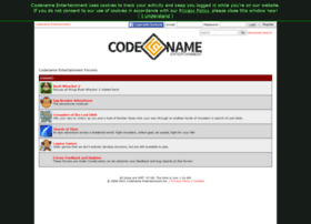 Forum.codenameentertainment.com