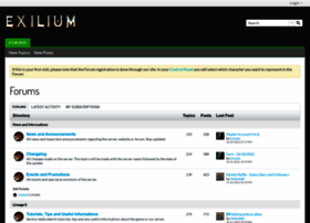 forum.exiliumworld.com