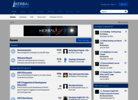Forum.kerbalspaceprogram.com