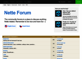 forum.nette.org