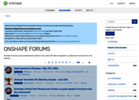 Forum.onshape.com