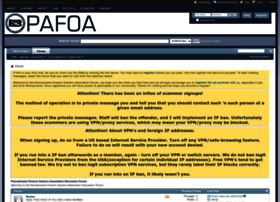 Forum.pafoa.org