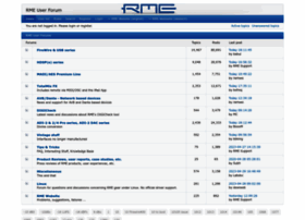 Forum.rme-audio.de
