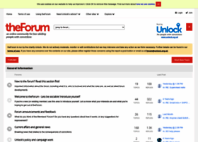 Forum.unlock.org.uk