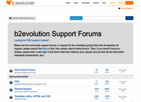 Forums.b2evolution.net