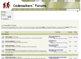 Forums.codewalkers.com
