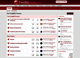 Forums.freebsd.org