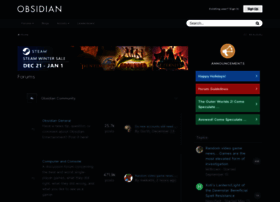 forums.obsidian.net