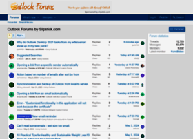 Forums.slipstick.com