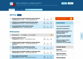 Forums.wolfram.com