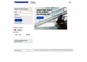 Foursquare.echosign.com