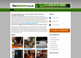 Foxcleaners.co.uk
