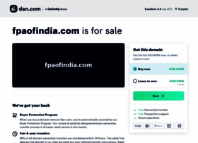 fpaofindia.com