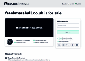 Frankmarshall.co.uk