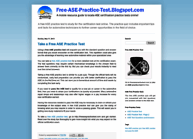 Free-ase-practice-test.blogspot.com