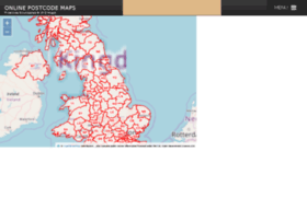 free-postcode-maps.co.uk