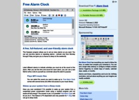 Freealarmclocksoftware.com