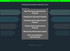 freediyhomeimprovement.com