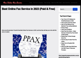 Freeonlinefaxservice.org