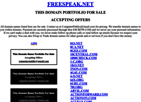 freespeak.net