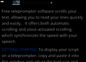 Freetelepromptersoftware.com