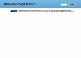 freewebproxylist.com