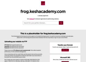 Frog.keshacademy.com