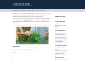 Frogbottomfarm.com