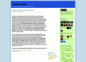 Frugalcuisine.blogspot.com