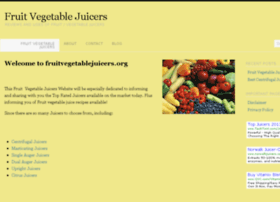 fruitvegetablejuicers.org