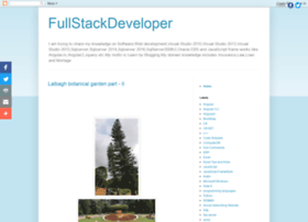 Fullstackweb-developer.blogspot.de