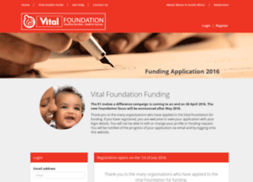 Funding.vitalfoundation.co.za