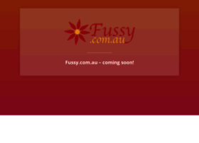 Fussy.com.au