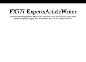 Fx777-expertsarticlewriter.blogspot.com