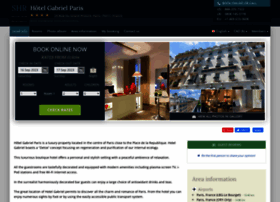 gabriel-paris-marais.hotel-rez.com