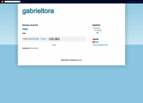 Gabrieltora.blogspot.com