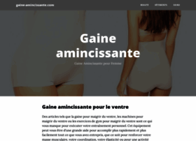 gaine-amincissante.com