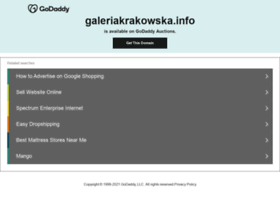 galeriakrakowska.info